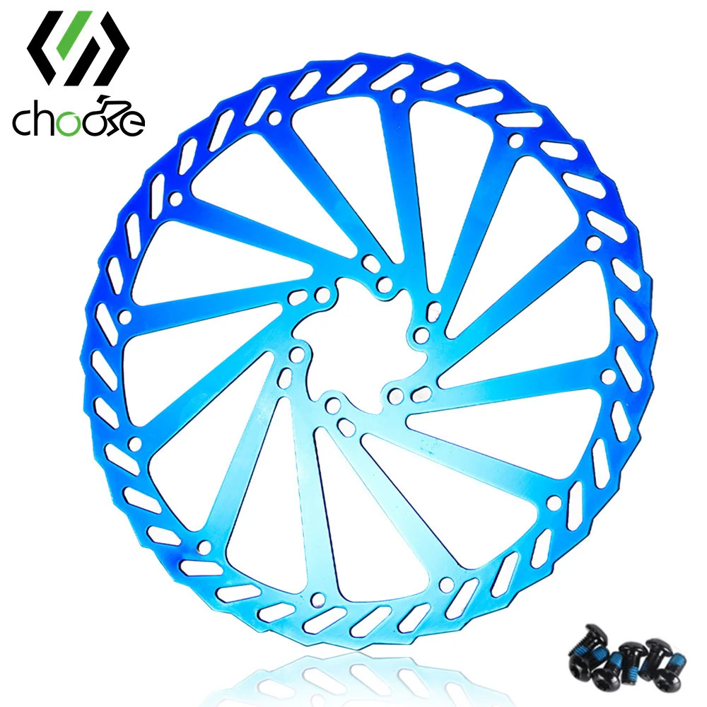 Chooee Bike Brake Rotor 160mm/180mm/203mm MTB Rotors Carbon Steel Mountain Road | Спорт и развлечения