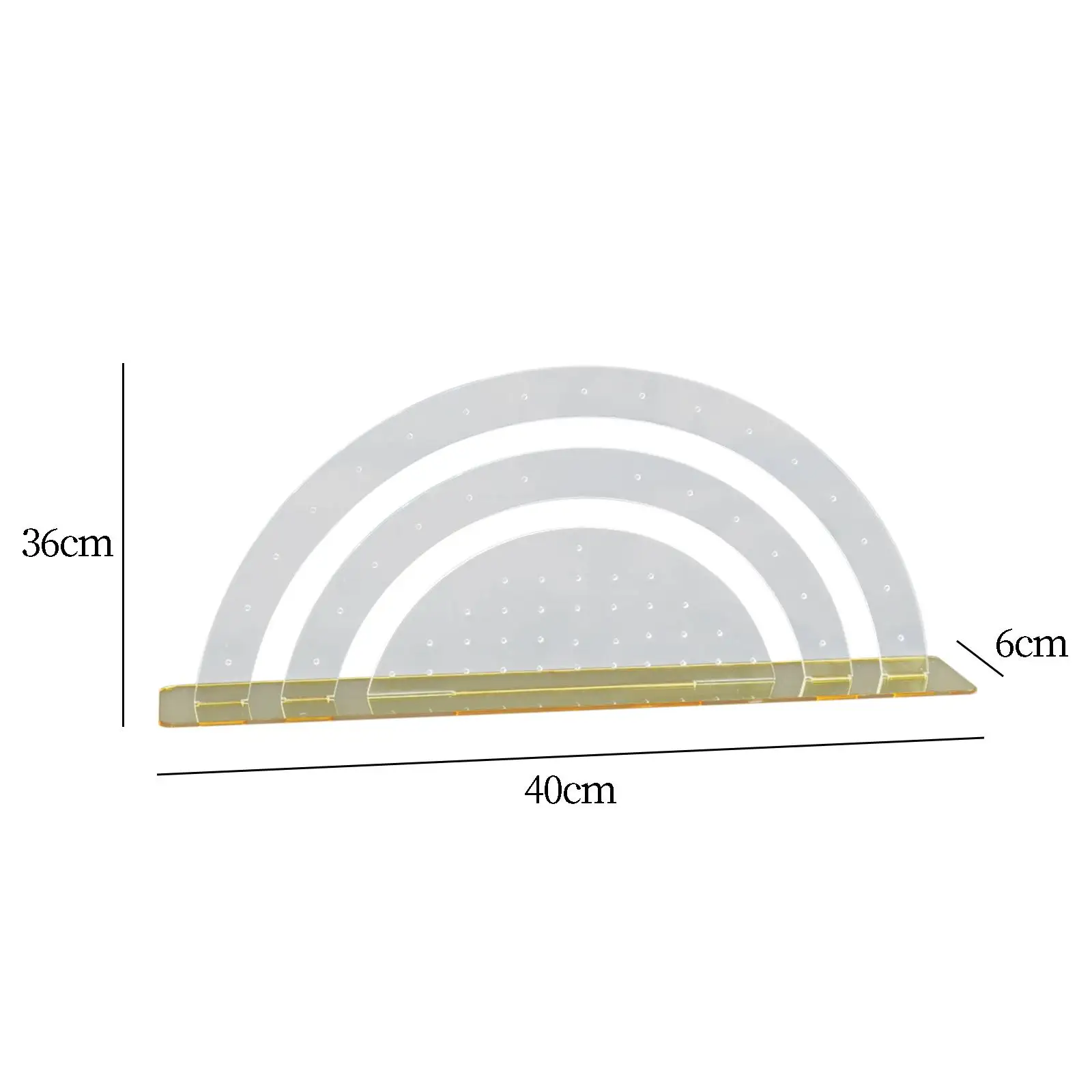 

Jewelry Display Rack Multi Functional Shelves Acrylic Earring Holder Stand for Shop Countertop Showcase Marketing Photography