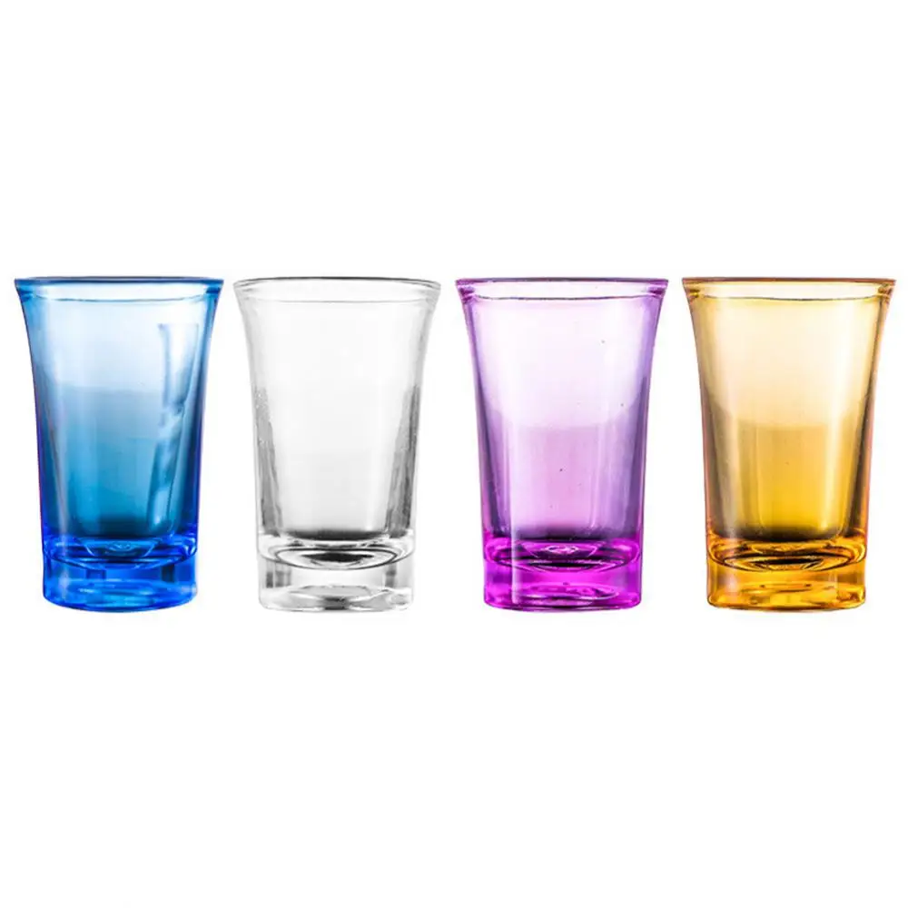 

Disposable Glasses Cups Plastic High Quality Reusable Drinking Cup Mini Jelly Cups Drinkware Kitchen Accessories Party Shot