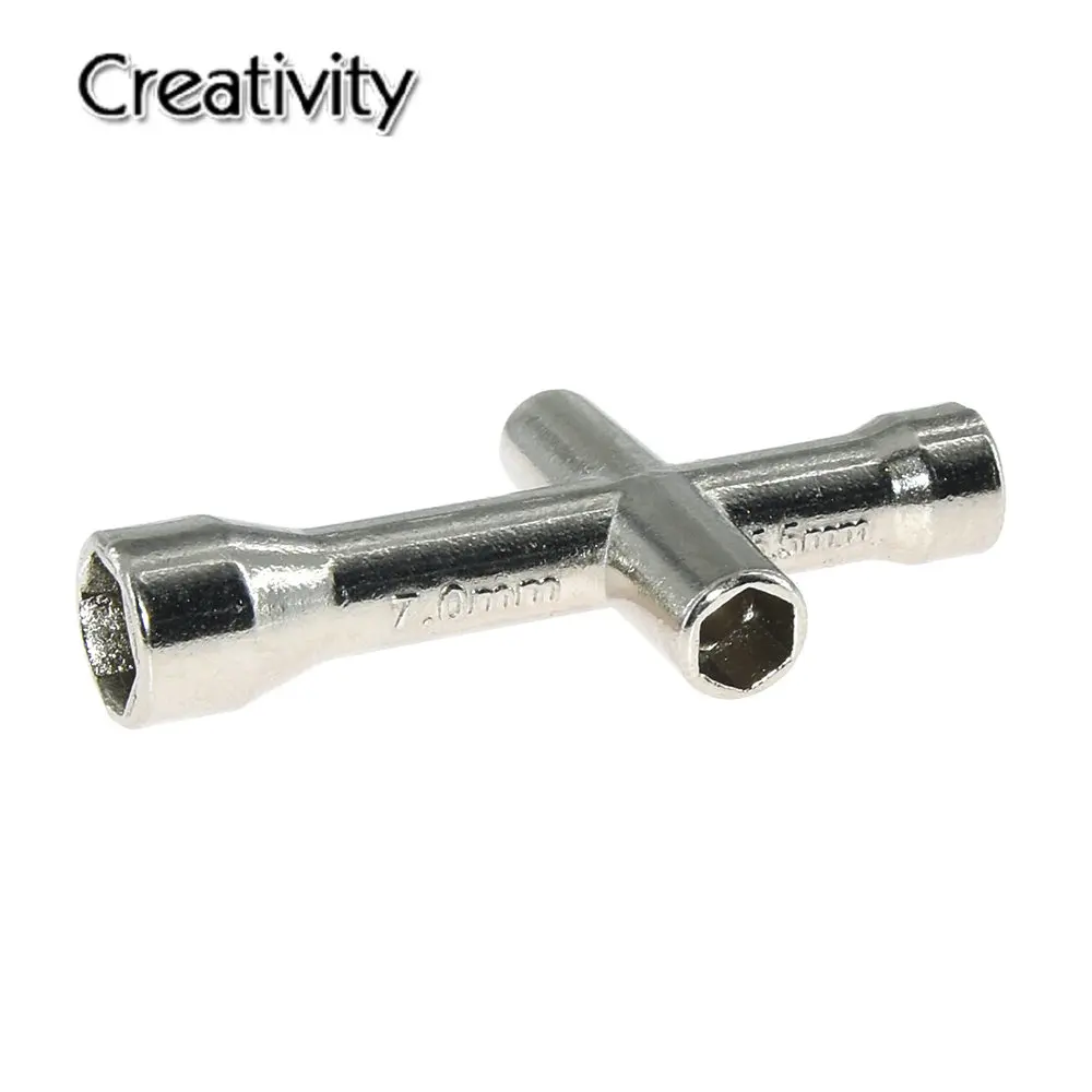 

Mini M2 M2.5 M3 M4 Screw Nut Hexagonal Cross Wrench Sleeve Maintenance Tool 4 Size Car Cross Sleeve Wrench