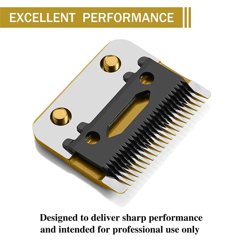 Сменные лезвия FX802G для машинки стрижки BaBylissPRO FX870/FXF880/FX810/FX825/FX673N золотые