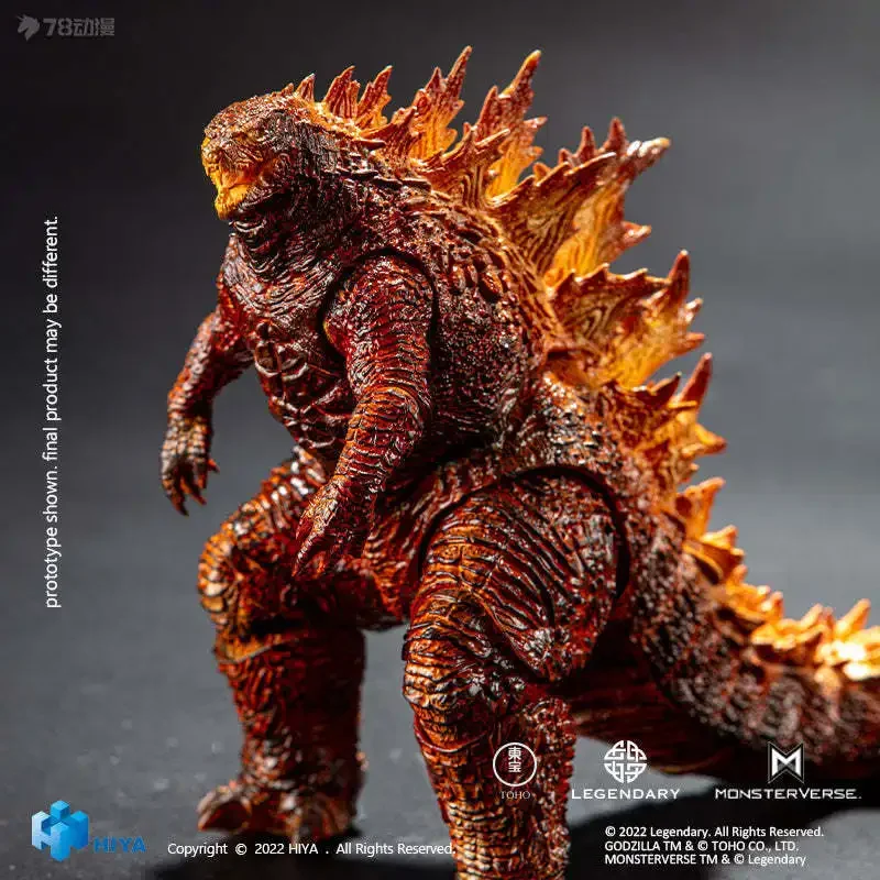 В наличии HIYA 18 см горение Godzilla: &quotкороль монстров&quot модель фильма экшн-фигурки
