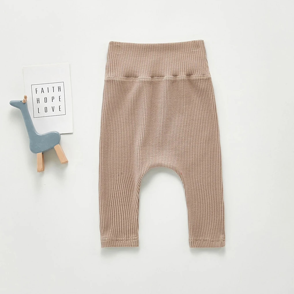 

Baby Leggings Thicken Cotton Soft Unisex Lightweight Striped Children Pants Fashionable Skinny Kids Clothes Girls