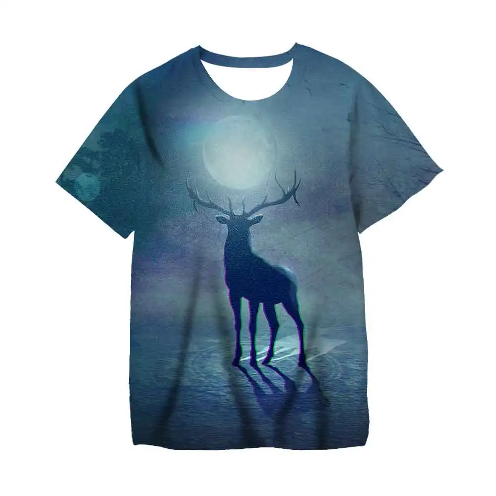 

2022 New Summer Soft Cute 3D Print T-shirt for Kids,Comfy T-shirt for 2-14 Years Old Girls and Boys,Clothes for Young Children