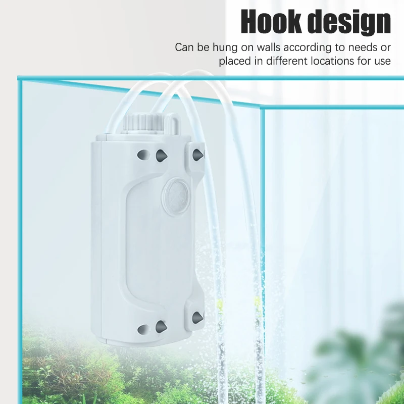 Аквариумный Воздушный Насос 220 В 3 Вт Ультра Тихий Л/мин 72 См Мини-компрессор