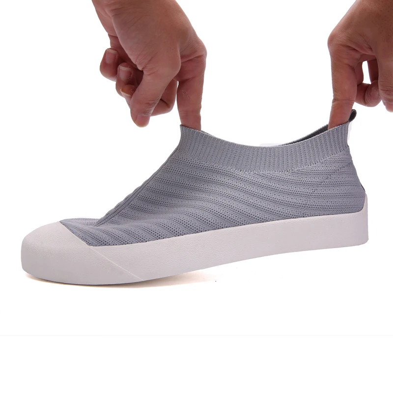 Couple's Flat Shoes Sneakers Fitness Yoga Casual Shoes Slip-on Loafer Elastic Outdoor Sports Leisure Shoes Comfortable Fashion