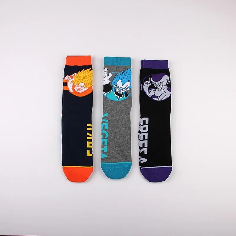 Носки мужские с рисунком из мультфильма Драконий жемчуг Z | Детская одежда и обувь