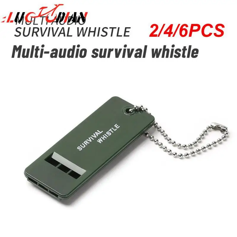 

2/4/6 шт., экшн-свисток для выживания