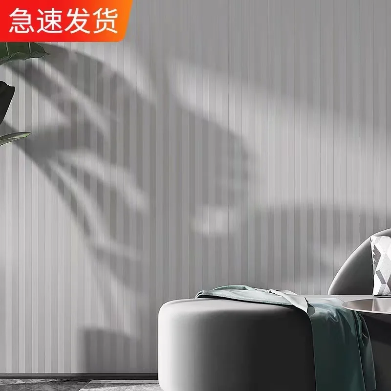 

Светлые роскошные полосатые обои 32/5000, Современные Простые обои в Вертикальную Полоску для дома, спальни, фоновой бумаги, гостиной, ПВХ, Ват