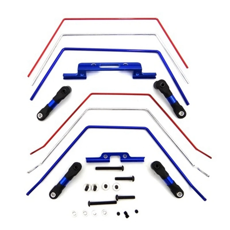 

Front and Rear Wide Sway Bar Anti Roll Bar Kit for Traxxas Slash 2WD 1/10 RC Car Upgrade Parts