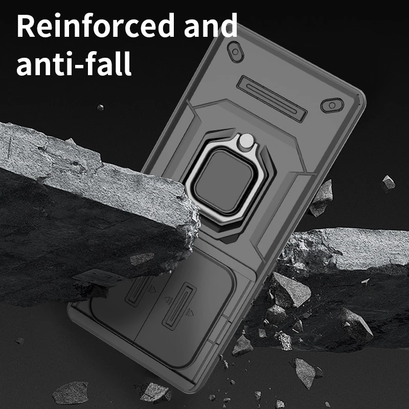 Чехол для Honor Magic 6 Lite чехол Capas противоударный с кольцом-держателем камеры Fundas Huawei