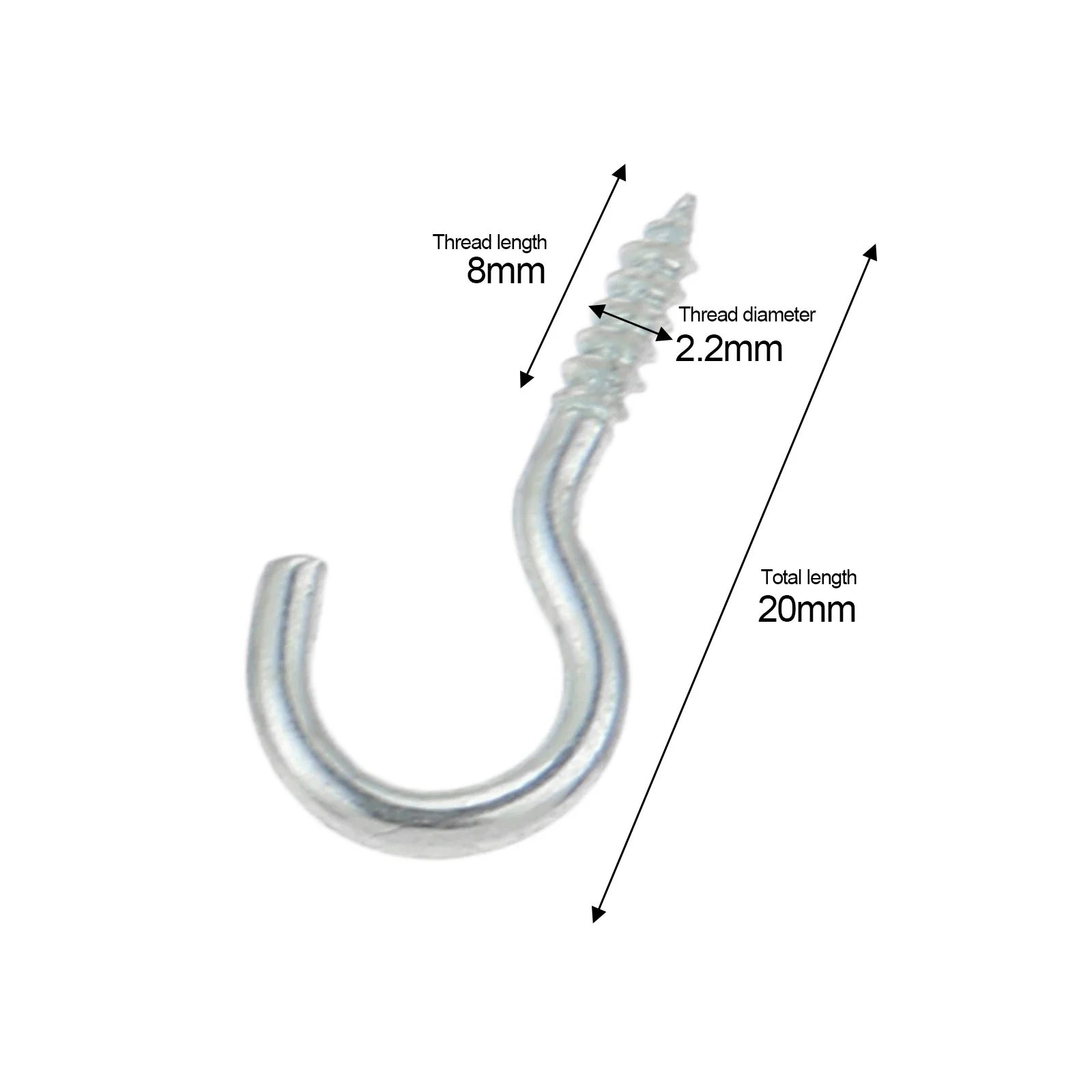 

Металлические крючки для чашек 40/100 шт.