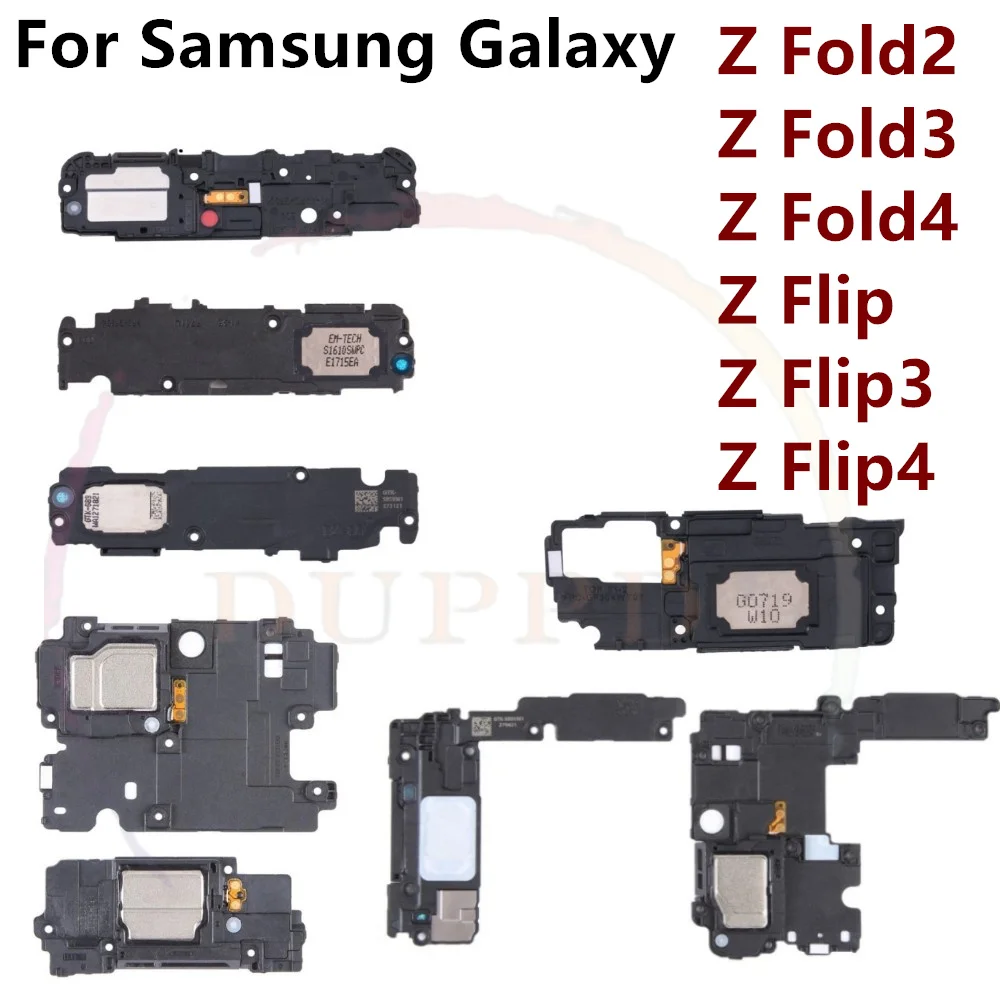 

Громкий динамик для Samsung Galaxy Z Flip Flip3 Flip4 Fold Fold2 Fold3 Fold4 5G Buzzer Ringer Board, громкоговоритель, гибкий кабель