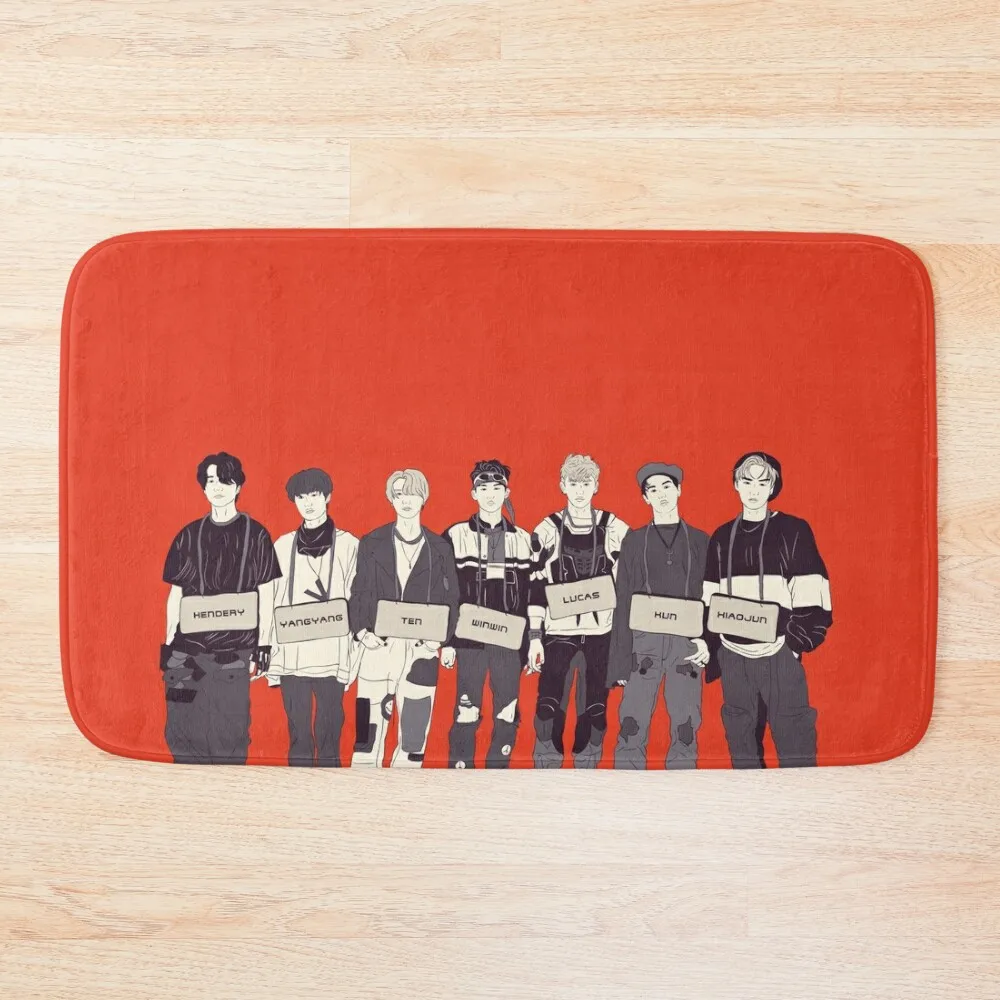 Набор ковриков для ванной комнаты Пробуждение мира