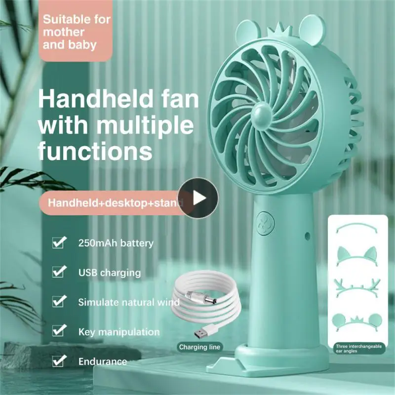 

Small Fan Mini Portable Usb Usb Rechargeable Handheld Fan