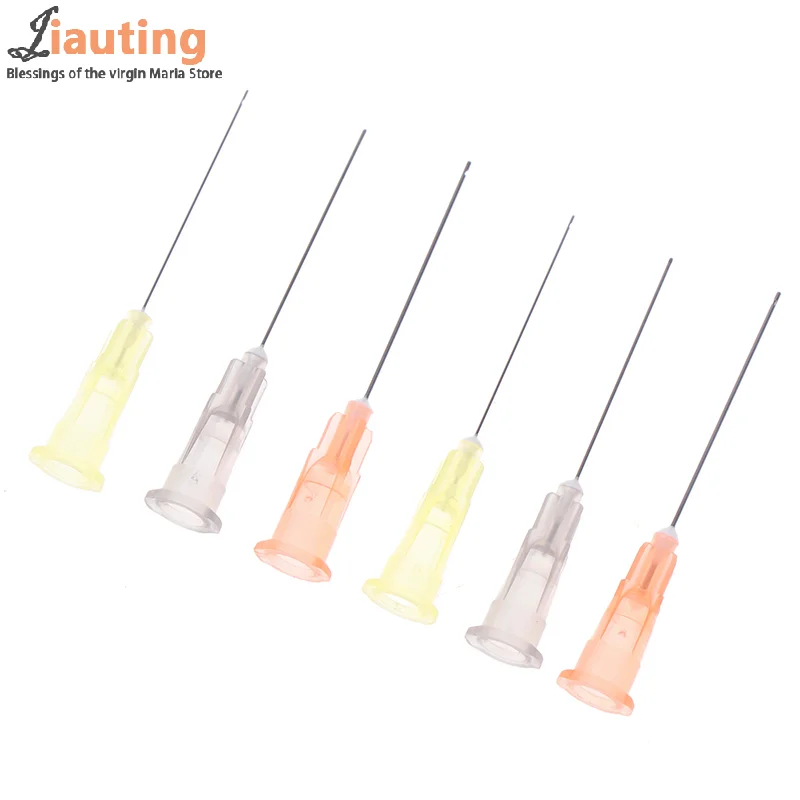 50/100 шт. стоматологическая эндоиригационная игла наконечник с закрытым концом