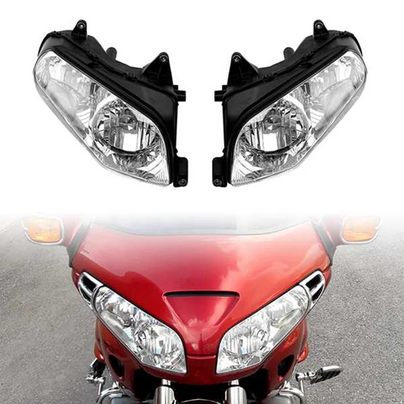 Мотоциклетная фара для Honda GL1800 Gold Wing 1800 2001-2011 аксессуары сборки головного света