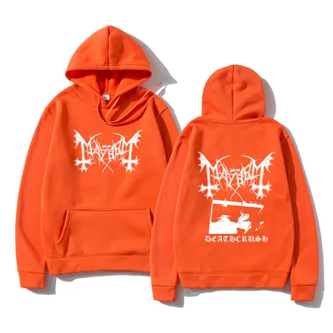 Mayhem Deathcrush Album Graphic Hoodie