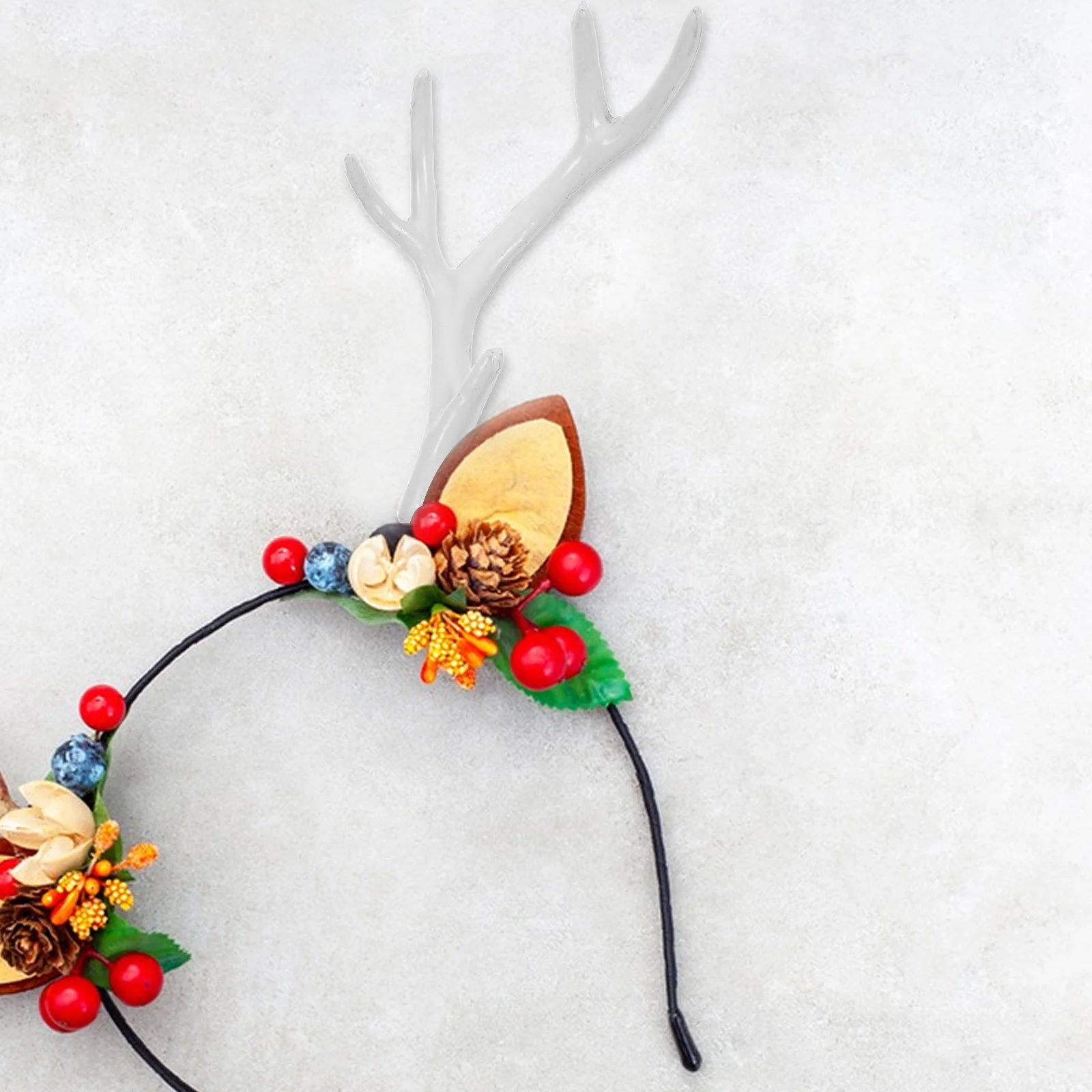Искусственные рога белый рог оленя обруч для волос головные уборы аксессуар
