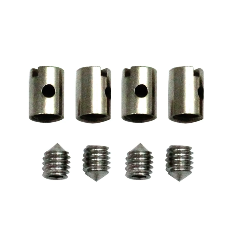 

Solderless Cable Nipples 5mm Throttle Choke Throttle Cable Rustproof for Car