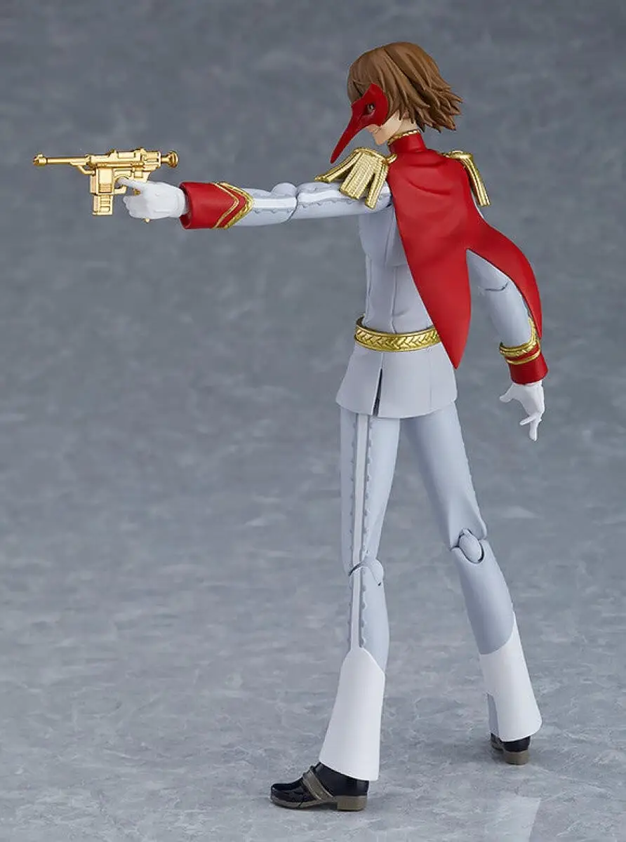 Фото Абсолютно новая оригинальная фигурка GOOD SMILE Figma Akechi Goro из серии Persona, в наличии, отличный подарок №2