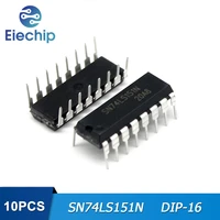 10pcs sn74ls151n dip16 sn74ls151 74ls151 dip integrated circuit electronics
