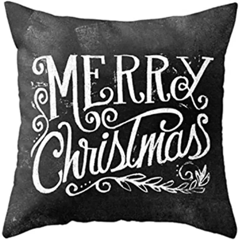 

Декоративная подушка Aremazing с надписью "Merry Christmas", супер мягкая декоративная подушка, чехол