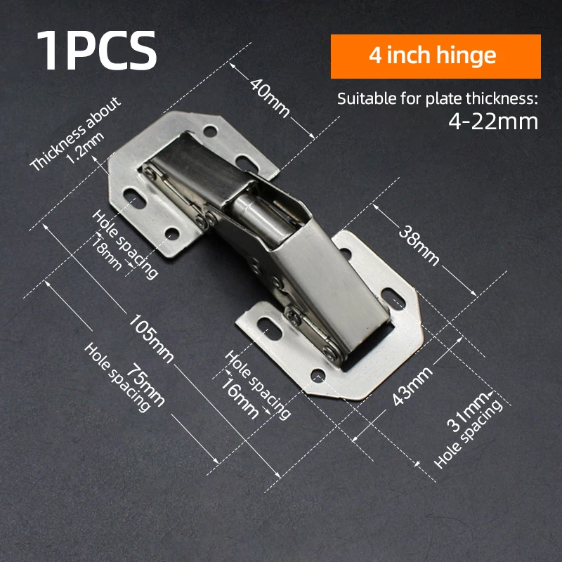 Мебельные петли Smernit 3/4 дюйма