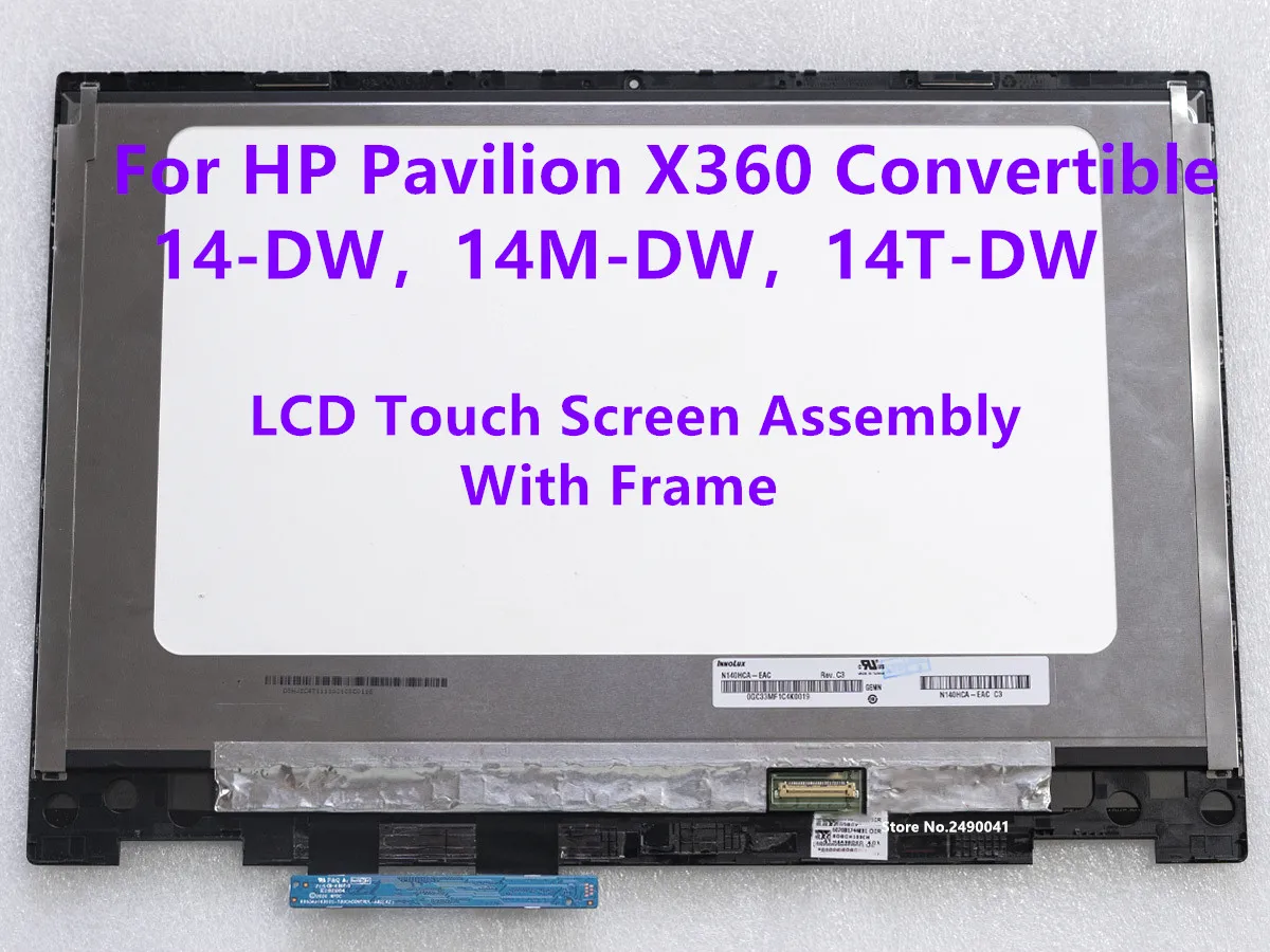 -  HP Pavilion x360 Convertible 14-DW 14T-DW100 14M-DW1023DX 14-DW1034NR 14-DW1079TU, 14.0