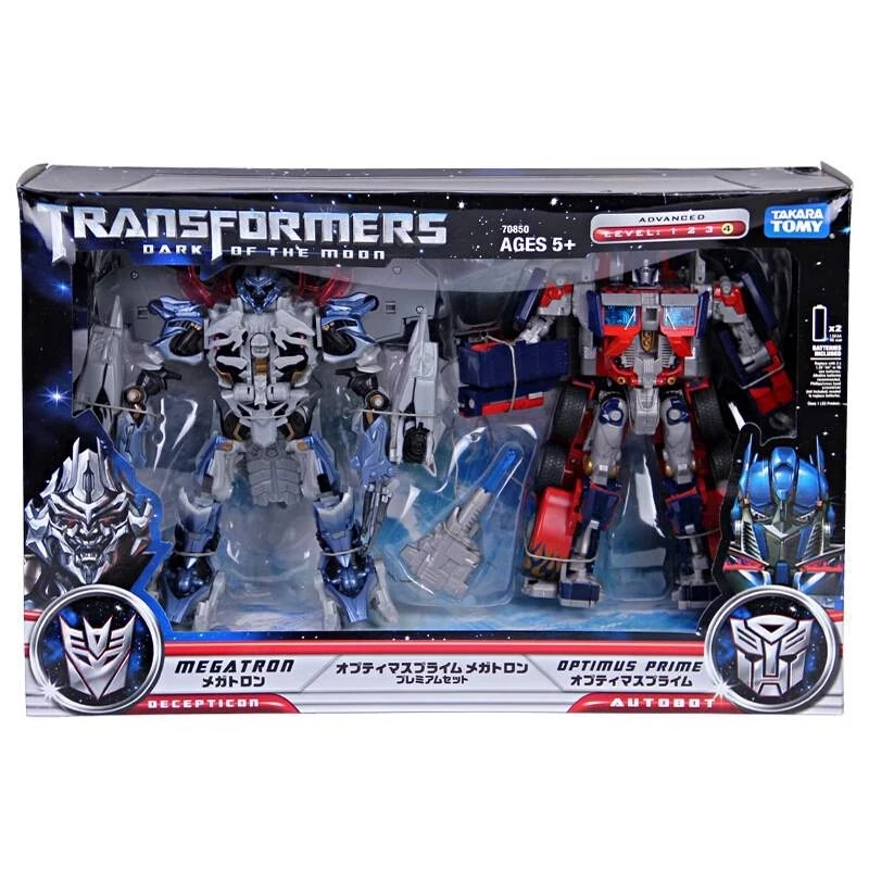 

Hasbro Transformers 07 Film Version Optimus Prime Megatron Ice Pack Taiwan Version Special Package