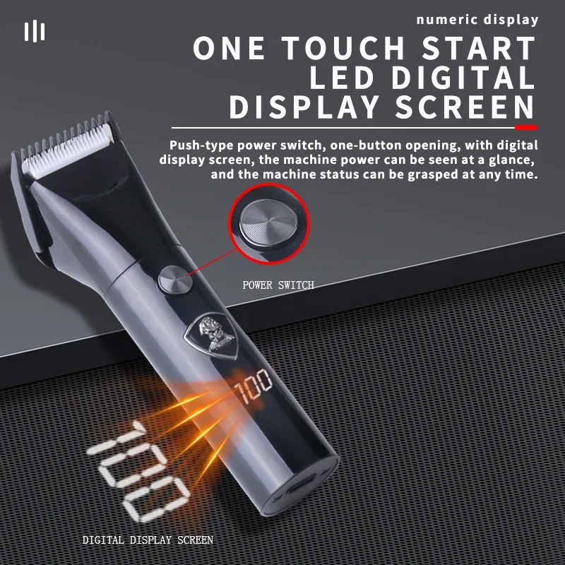 Kemei KM-257 Многофункциональная электрическая машинка для стрижки волос 5-в-1 с