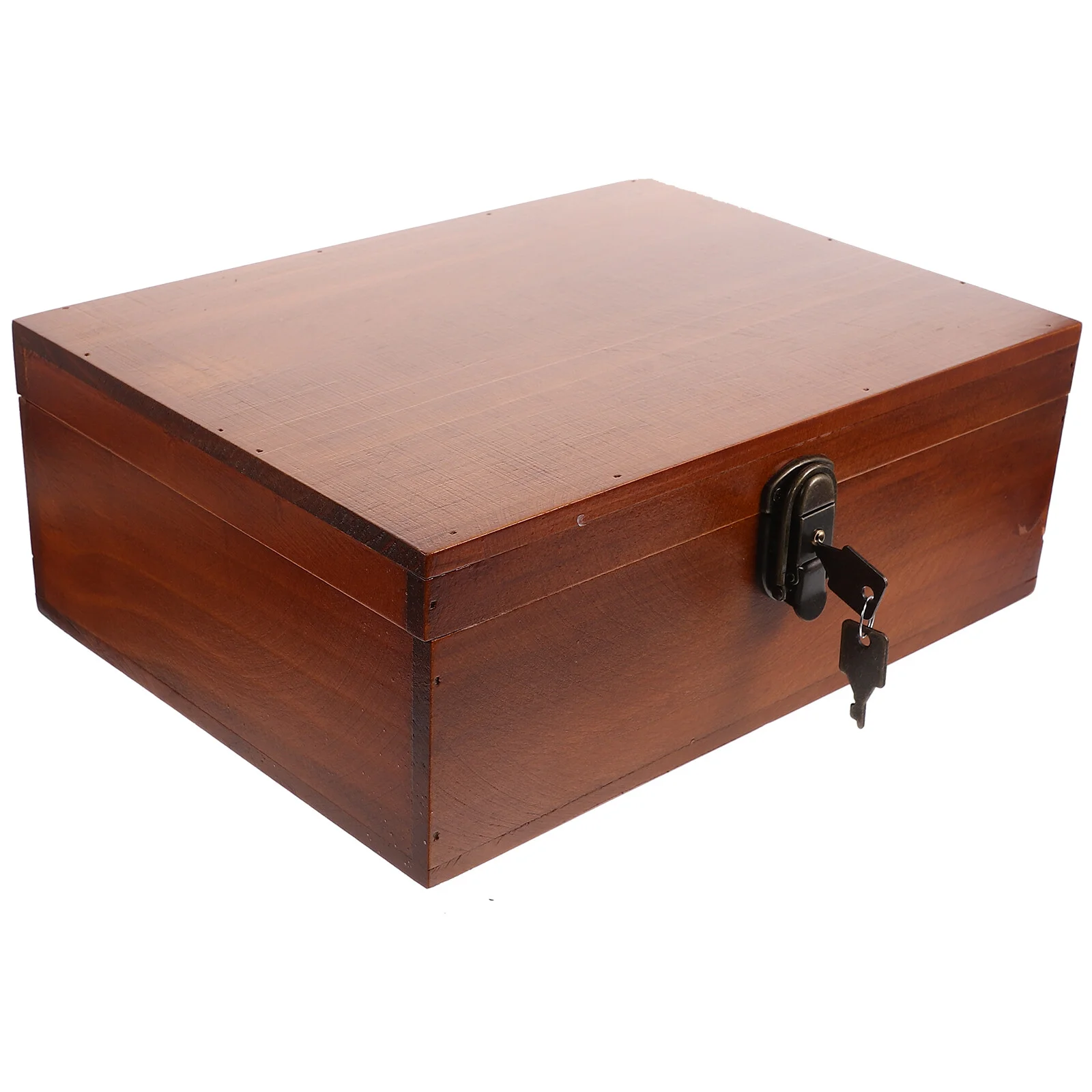 

Wooden Jewellery Box Beautiful Keepsake Storage Organizer Locked Jewellery Storage Box