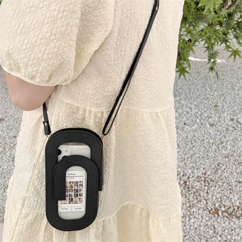 

Fashion Cute Crossbody Lanyard leather Phone Case For iPhone 13 12 Pro XS Max XR 7 8 11pro Cellphone Trendy Strap Rope Bag
