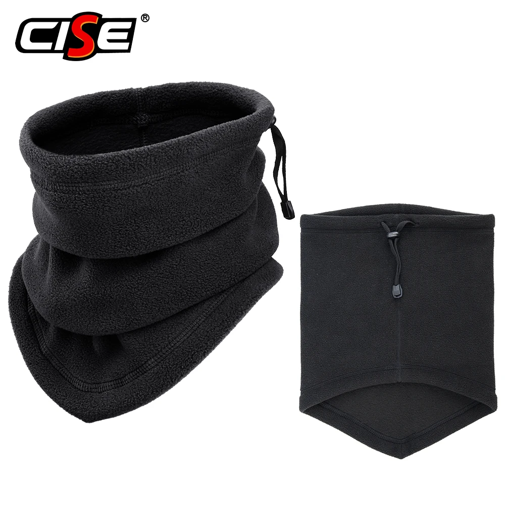 

Winter Fleece Motorcycle Face Mask Riding Moto Scarf Balaclava Neck Warmer Gaiter Ski Windproof Motorbike Motocross Bandana Men