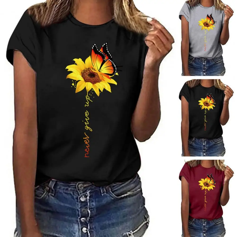 

Летний топ с мультяшным принтом, универсальная летняя блузка для отдыха, шикарный летний топ с мультяшным рисунком, универсальный топ для о...