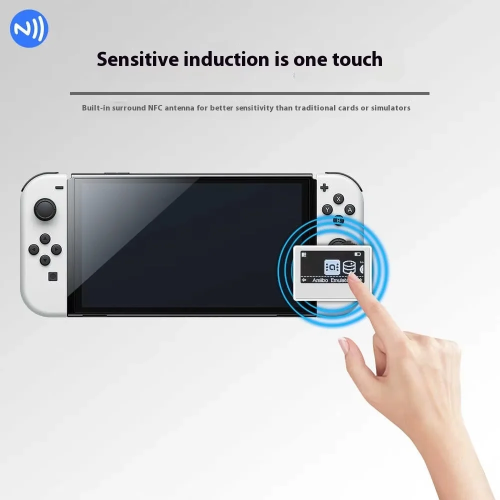 iNFC Pixl Amiibo OLED HD эмулятор интеллектуальный симулятор аксессуары для Nintendo Switch