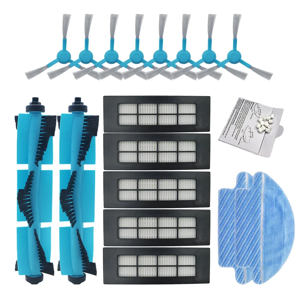 

Детали для пылесоса Cecotec Conga 3090 Series, роликовая щетка, фильтр для резервуара для воды, насадка для швабры, тканевый аксессуар