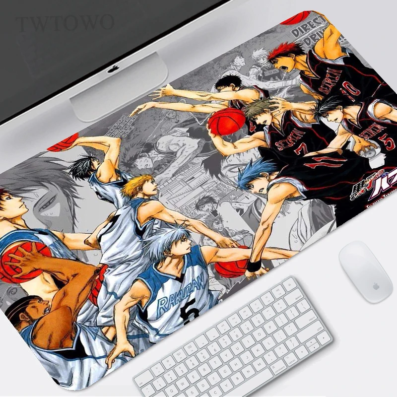 

Коврик для мыши с аниме Slam Dunk, большой игровой коврик XL, новый компьютерный коврик для мыши HD XXL, настольные коврики, офисный нескользящий мяг...