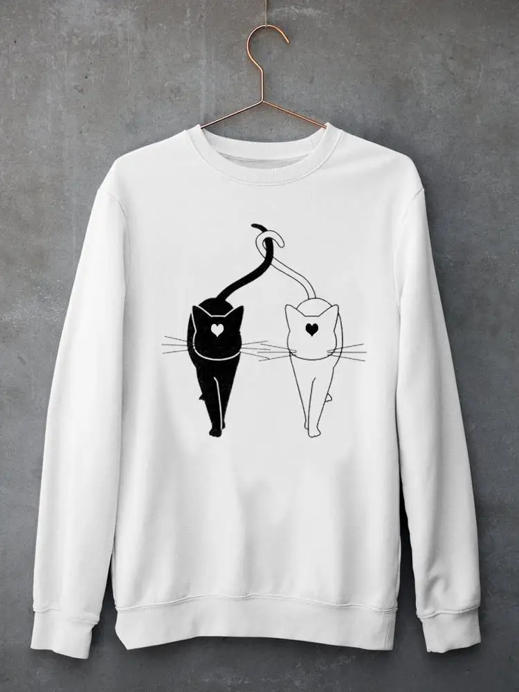 Женский свитшот с принтом кофейного цвета милые модные женские пуловеры в виде