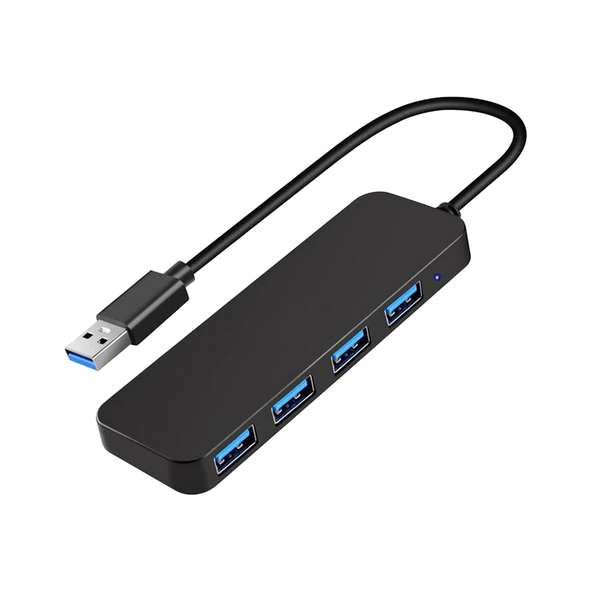 

4 Ports USB Hub, USB 3.0 Hub USB Splitter USB Expander for Laptop, Flash Drive, HDD, Console, Printer, Camera,Keyboard
