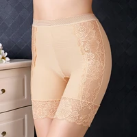 womens high waist stretch shorts briefs slimming underwear lingerie 2022 spring female panties lace seamless safety short pants