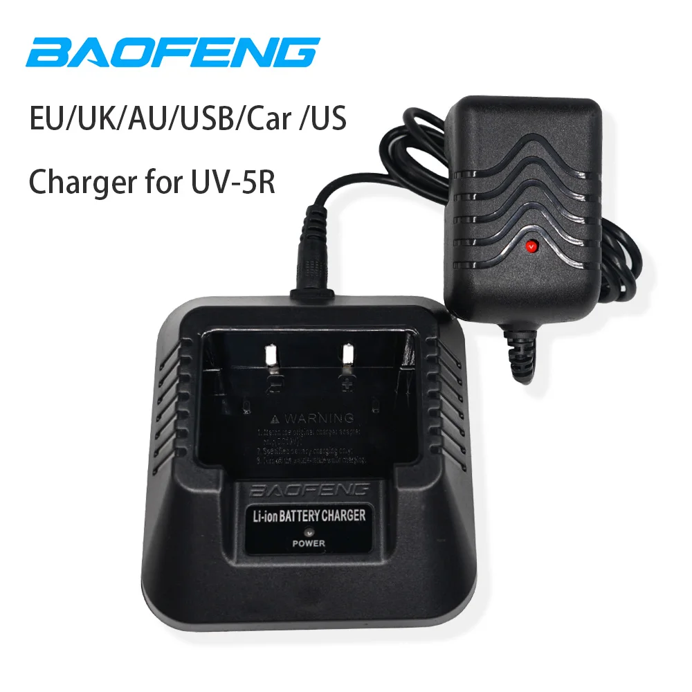 Uv5r Walkie Talkie Baofeng Uv 5r Li-ion Battery Charger Accessories