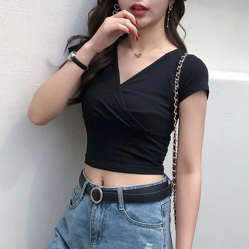 Женские летние футболки Zmtgl125 женские топы zometg с коротким рукавом