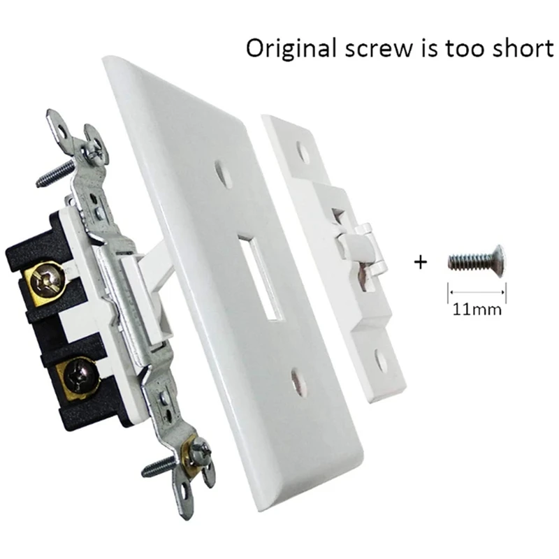 2 Pieces Of Light Switch Protective Cover Child Safety Switch Lock To Prevent Accidental Opening Or Closing