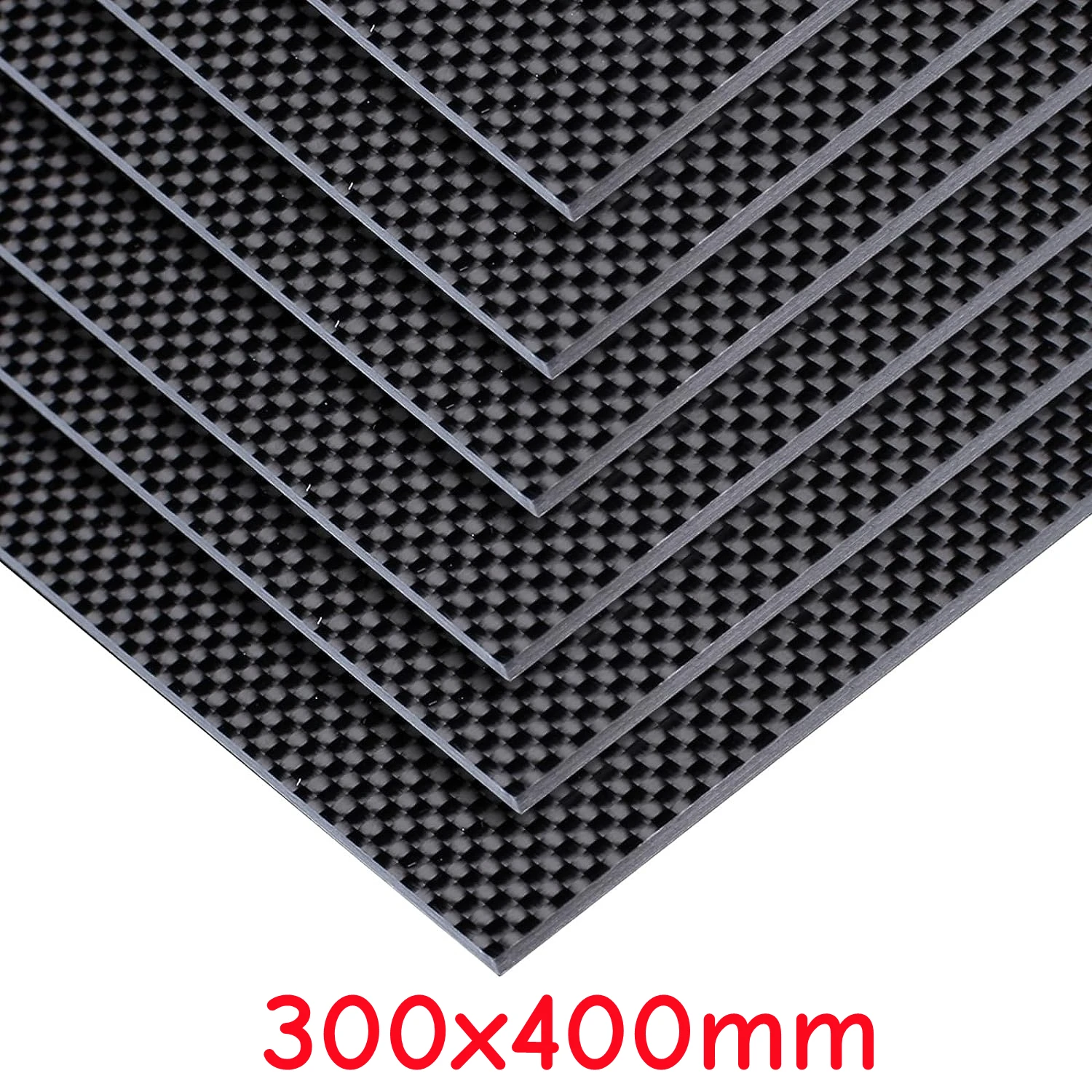 

Лист из чистого углеродного волокна 300x400 мм