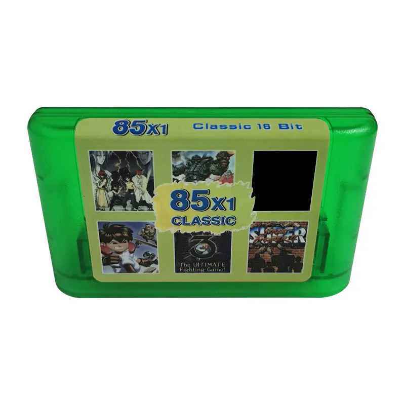 

85in1 16 Bit MD игровая карта для Sega Mega Drive и для оригинальной консоли