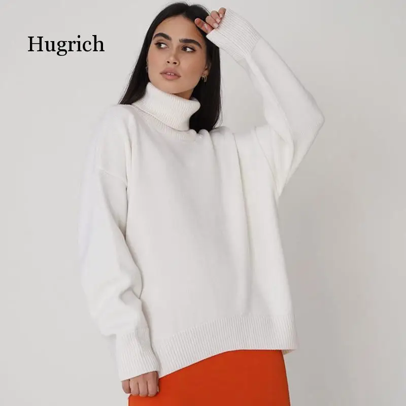 

Warm Women's Sweater Thick Autumn Winter Women's Wool Sweater Oversize Female Women Chic Female Loose Women's Jumper Pull