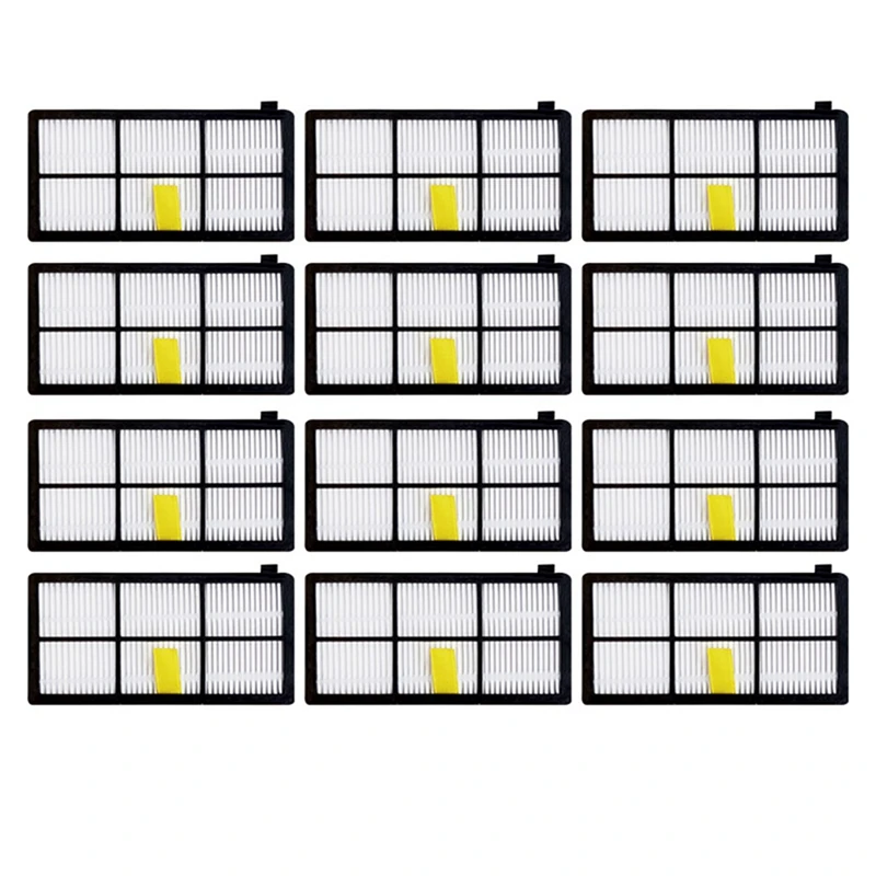 

12Pcs Filter Accessories For Irobot Roomba 800 900 Series 860 870 880 890 966 980 Robotic Vacuum Cleaner