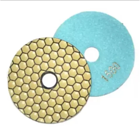 Черепашка АГШК - алмазный гибкий диск для сухой шлифовки D 100 мм, P 80, СТБ-311