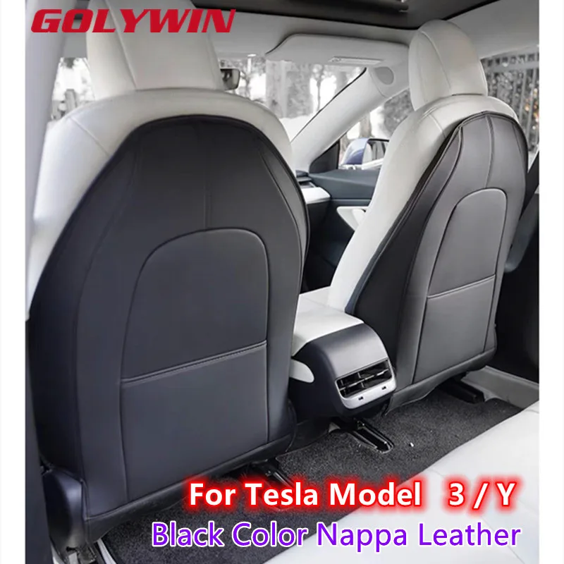 

Seat Back Anti Kick Pad Protector For Tesla Model 3 Model Y 2007-2022 Child Anti Dirty Mat Antifouling Car Interior Accessories